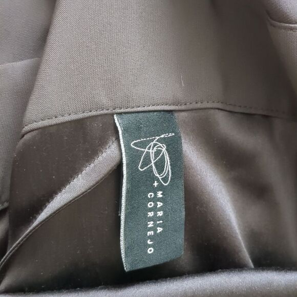 Zero + Maria Cornejo 100% Silk Dress Size 6 - Picture 4 of 10